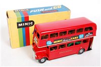 Lot 3191 - A Triang Minic tinplate and push and go double...