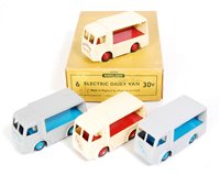 Lot 2003 - A Dinky Toys No. 30V/490 electric dairy van...