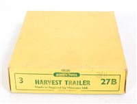 Lot 2008 - A Dinky Toys No. 27B harvest trailer empty...