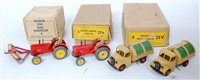 Lot 2029 - Three various Dinky Toy trade boxes to include...