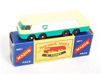 Lot 2335 - A Matchbox Major pack No. M1 BP petrol tanker...