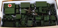 Lot 2037 - 19 various loose Dinky Toy military diecasts...
