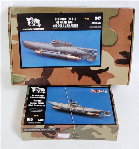 Lot 1575 - Verlinden 1/35 scale resin model kit group,...
