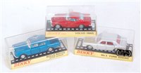 Lot 2041 - Three various plastic cased Dinky Toy diecasts...