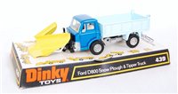 Lot 2054 - A Dinky Toys No. 439 Ford D800 Snowplough and...