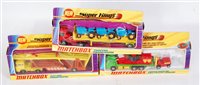 Lot 2338 - Three various window boxed Matchbox Superkings...