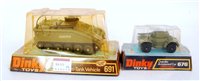 Lot 2055 - A Dinky Toys bubble packed military diecast...