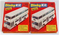 Lot 2059 - A pair of Dinky kit No. 1018 Atlantean bus...