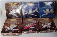 Lot 2689 - Six various boxed as issued mixed scale Corgi...
