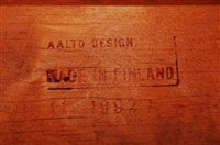 Lot 376 - Alvar Aalto (1898-1976) for Finmar Ltd - a...