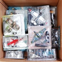 Lot 2696 - Two boxes containing 25 plastic case Amer/Com...