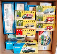 Lot 2703 - 14 various boxed Corgi and Vanguards mixed...
