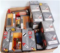 Lot 2704 - 18 various boxed Corgi grey window boxed...