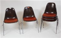 Lot 383 - Charles & Ray Eames for Herman Miller - a set...