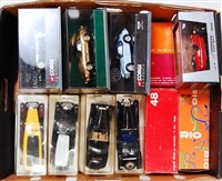 Lot 2712 - 13 various boxed Solido, Corgi and Rio modern...