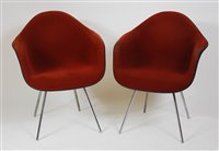 Lot 394 - Charles & Ray Eames for Herman Miller - a pair...