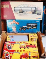 Lot 2716 - Seven various boxed steam and circus related...