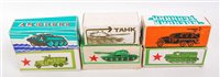 Lot 2726 - Six various boxed Russian and similar military...
