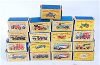 Lot 2348 - 17 various boxed Matchbox Models of Yesteryear,...