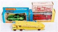 Lot 2349 - A Matchbox loose and boxed diecast group to...