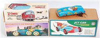 Lot 3195 - Four various boxed and loose tinplate related...