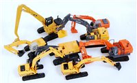 Lot 2729 - Eight various loose mixed scale earth moving...