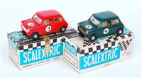 Lot 3198 - A Scalextric slot racing car group to include...