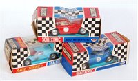 Lot 3200 - Three various boxed Scalextric model motor...