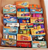 Lot 2351 - 12 various boxed Matchbox Superfast diecasts...