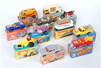 Lot 2357 - 11 various boxed Matchbox Superfast diecasts,...