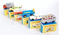 Lot 2362 - Six various boxed Matchbox 1/75 series...
