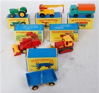 Lot 2363 - Six various boxed Matchbox 1/75 series...
