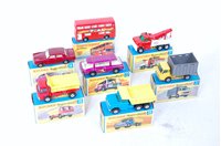 Lot 2364 - Seven various boxed Superfast Matchbox...