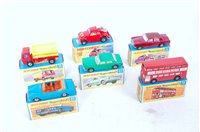 Lot 2365 - Six various boxed Matchbox Superfast diecasts,...