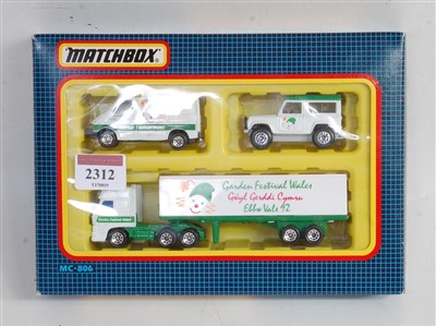 Lot 2372 - A Matchbox 1/75 series No. 60A Morris J2...