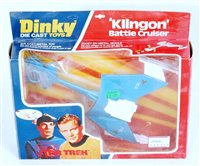 Lot 2066 - A Dinky Toys No. 357 Klingon Battle Cruiser...