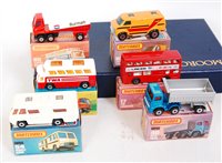 Lot 2376 - Six various boxed Matchbox Superfast diecasts...