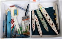 Lot 3222 - Two trays containing a quantity of Triang...