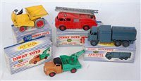 Lot 2078 - Four various boxed and playworn Dinky Toy...