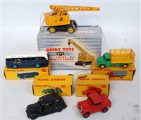Lot 2079 - Five various boxed Dinky playworn diecasts to...