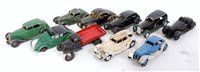 Lot 2084 - A collection of playworn and repainted Dinky...