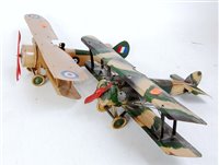Lot 3228 - Two reproduction tinplate and hand painted...