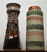 Lot 10 - A large mid-20th century West German vase, of...