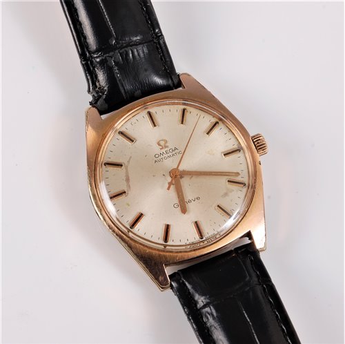 Lot 319 - A gentleman's Omega Automatic wristwatch, the...
