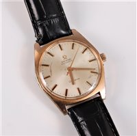 Lot 366 - A gentleman's Omega Automatic wristwatch, the...