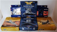 Lot 2767 - Six various boxes as issued Corgi Aviation...