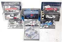 Lot 2772 - Nine various boxed and plastic cased 1/43...