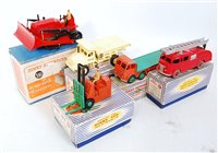 Lot 2089 - Five various boxed and playworn Dinky Toy...
