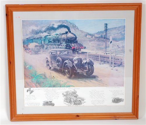 Lot 33 - A Cuneo framed and glazed print titled...