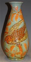 Lot 114 - An Alexander Lauder Barum pottery vase, of...
